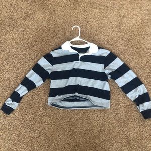BRANDY Melville striped polo